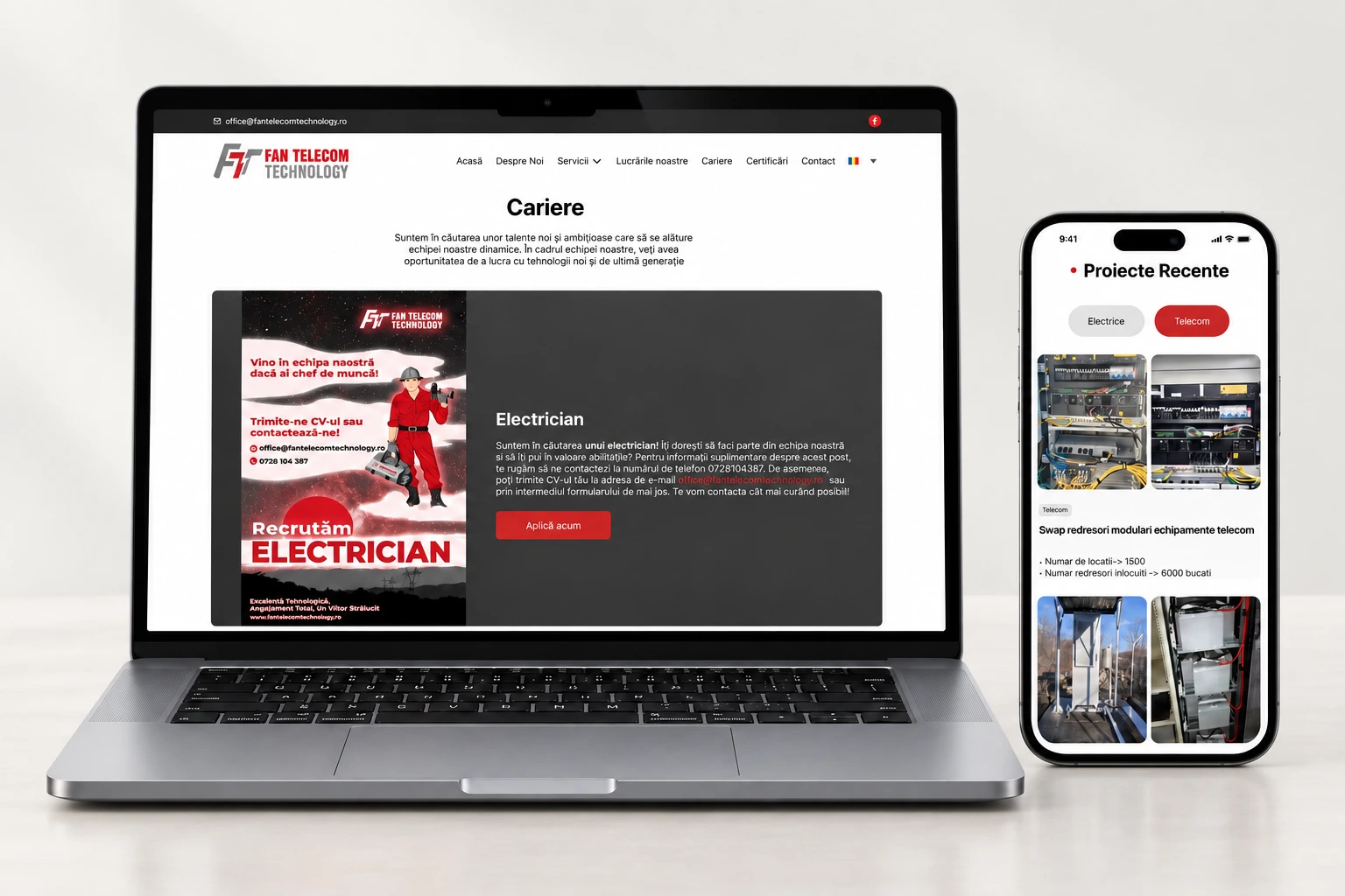 Fan Telecom Technology, digital experience detail 2