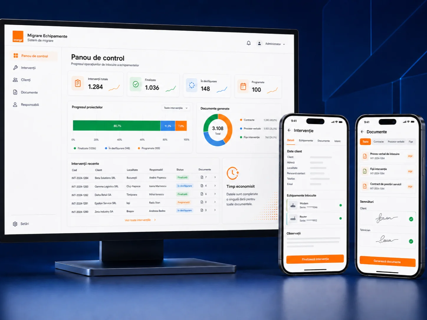 Orange, project overview