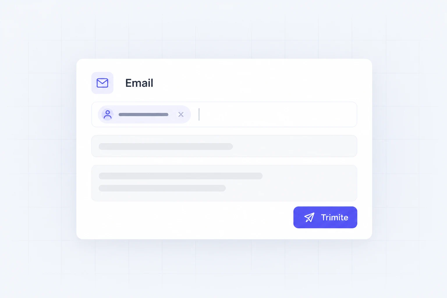 UI/UX illustration for email messages