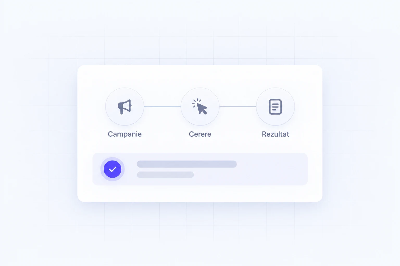 UI/UX illustration for tracking campaign enquiries