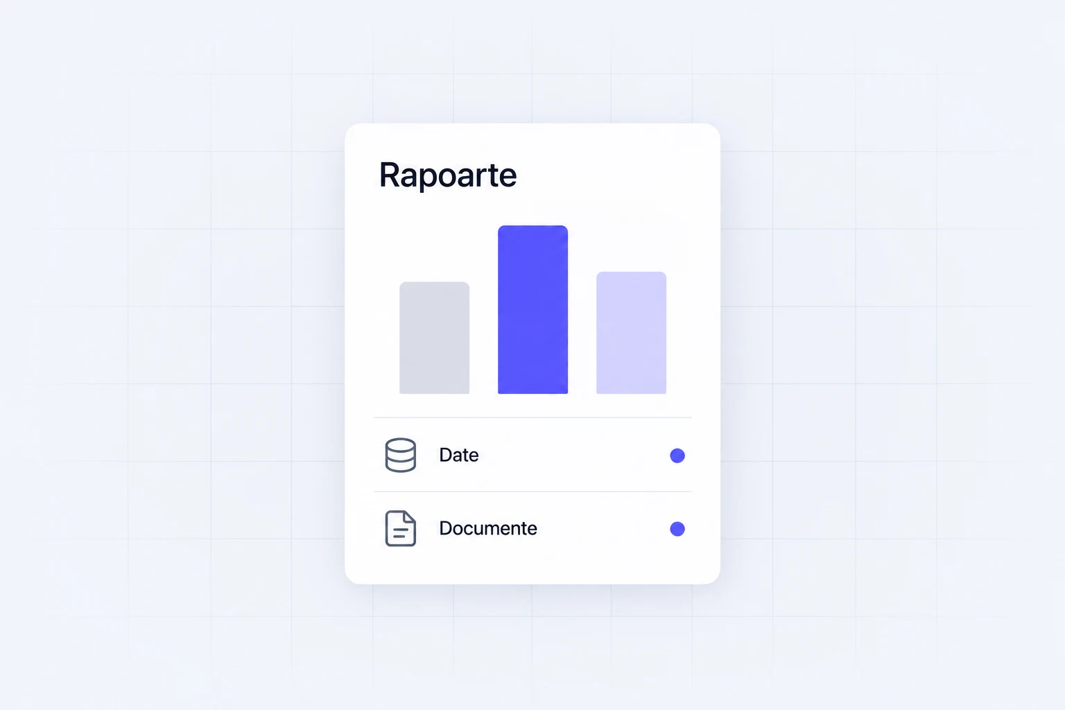 UI/UX illustration for reports and data sources