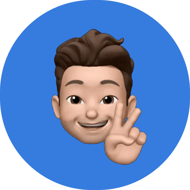 Un emoji al unui bărbat care face un semn de pace.