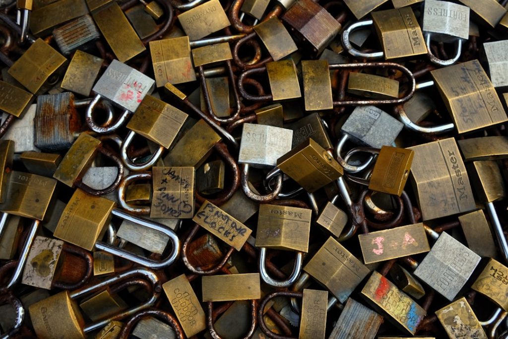 Photo Lock and key